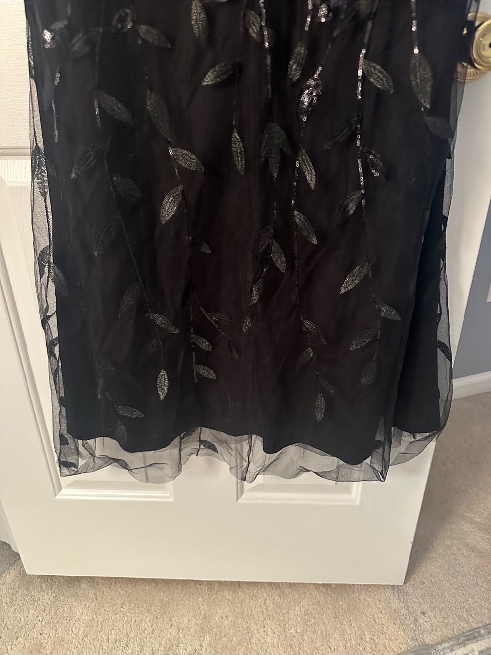 Women’s Formal Black Dress - Picture 7 of 8